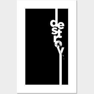 destroy Posters and Art